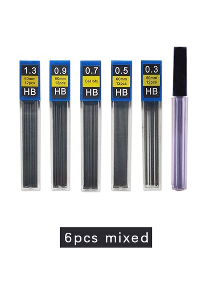6 Adet Karışık Kurşun 0.5 0.7 0.9 1.3 2.0mm Metal Mekanik Kurşun Kalem Öğrencileri Sanat Çizim Tasarım Hb Siyah Kurşun Seti Bakır ve Paslanmaz Çelik Malzemeler (Yurt Dışından) fiyatları
