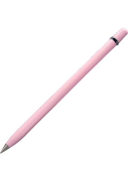 Pembe Silinebilir Sonsuz Kalem Metal Mürekkepsiz Kalem Hiçbir Bileme Kroki Kalem Hediye Kalem Erkek Kız Öğrenci Çocuk Çizim K1KF (Yurt Dışından)