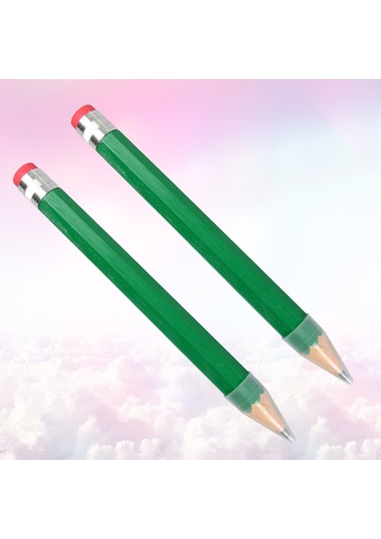 Yeşil 2 Adet Yeşil Hediyeler ve El Sanatları Çocuklar Için 35 cm Ahşap Büyük Çizim Yazma Boyama Işareti Kırtasiye Sahne (Rastgele Pembe (Yurt Dışından)