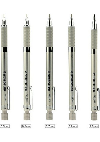 1 Adet 0.3mm Almanya Staedtler 925 25 Mekanik Kurşunkalemler Profesyonel Çizim Metal Kalem Çubuk 0.3/0.5/0.7/0.9/1.3/2.0mm (Yurt Dışından)