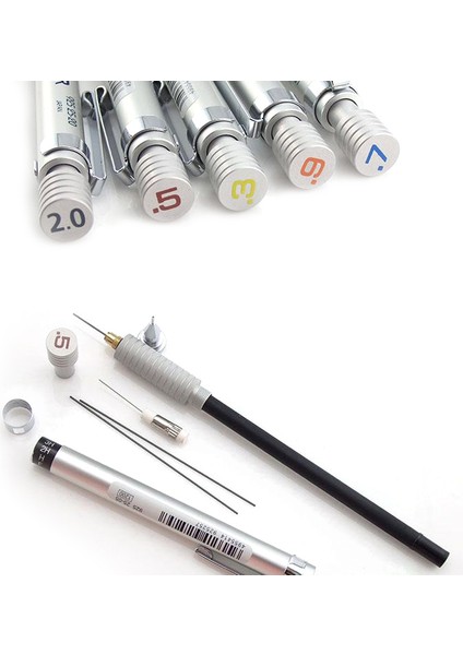 1 Adet 0.3mm Almanya Staedtler 925 25 Mekanik Kurşunkalemler Profesyonel Çizim Metal Kalem Çubuk 0.3/0.5/0.7/0.9/1.3/2.0mm (Yurt Dışından)