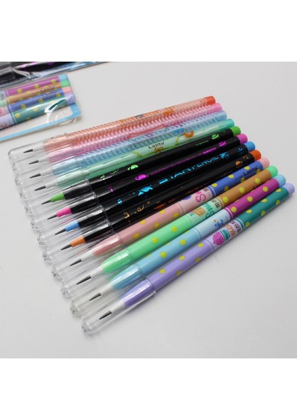 1 Paket Kalem Çekirdeği 4 Adet/takım Keskinleşmeyen Kalem Sevimli Kırtasiye Karikatür Kalem Plastik Kalem Öğrenci Okul Ofis Kırtasiye (Yurt Dışından) fiyatları