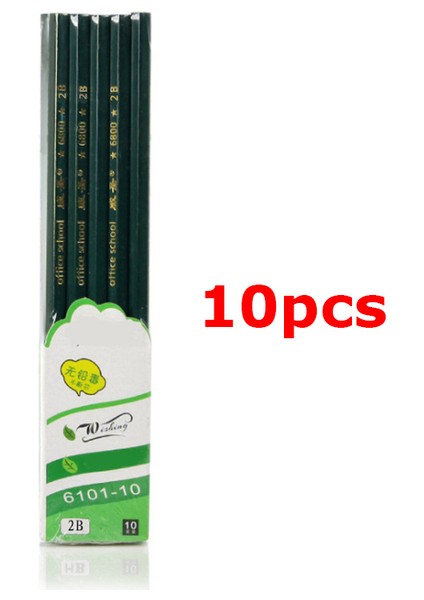10 Adet Kalem Zoecor 10 Adet/takım 2b Ahşap Kurşun Kalem Okul Öğrenci Çizim Profesyonel Kroki Çizim Kalemleri Caneta Pучка Kırtasiye Malzemeleri (Yurt Dışından)