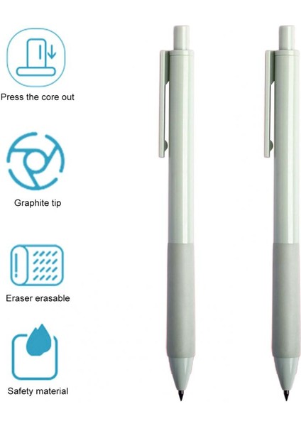 Açık Yeşil Basın Kalem Kaymaz Mürekkepsiz Kalem Bulaşmaya Dayanıklı Öğrenci Sınırsız Mürekkepsiz Kalem Okul Malzemeleri (Yurt Dışından) modelleri