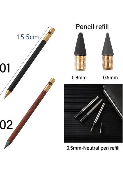2 Adet 0.5mm Kalem 1 Pc Mürekkepsiz Kalemler Düdük ile Sonsuz Kalem Yeniden Kullanılabilir Silinebilir Sonsuz Değiştirilebilir Kafaları Mürekkepsiz Hb Ebedi Kalemler (Yurt Dışından) fırsatları