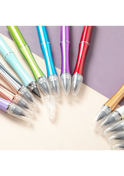 Şeker Mor 5 Adet Kalemler + 20 Adet Ipuçları Değiştirin Ebedi Kalemler Mürekkepsiz Kalem Ucu Mürekkepsiz Kalem Hazretleri Sonsuz Kalemler (Yurt Dışından) fırsatları