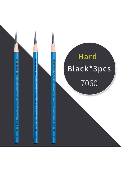 7060 3hard Marco Yüksek Işık Beyaz Kroki Kömür Yumuşak/orta/sert Karbon Kalem Sanat Öğrencisi Özel El-Boyalı Hb Boyama Çizim Sınav Kalemi (Yurt Dışından)