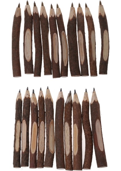 Kalem Gerçek Ahşap Kalemler Tükenmez Kalem Çocuklar Için Çocuk Parti Doğum Günü Yeni Yıl Hediyesi (Yurt Dışından) fiyatları