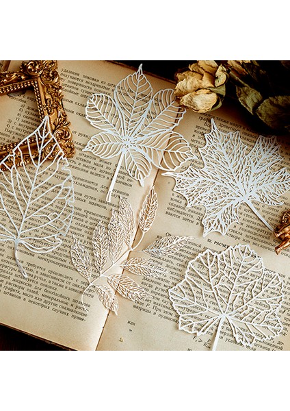 Stil 2 10 Adet Vintage Kelebek Yaprak Kağıt Doku Malzeme Deco Kırtasiye Scrapbooking Kartları Günlük Kaydı Dıy Retro Malzemeler Kağıt (Yurt Dışından)