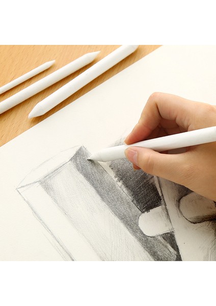 3 Adet Karıştırma Leke Güdük Sopa 3/6 Adet/takım Sketcking Aracı Kroki Sanat Beyaz Çizim Kömür Pirinç Kağıt Kalem Sanatçı Malzemeleri (Yurt Dışından)