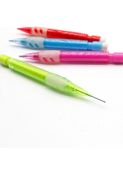Yeşil Mini Cep Kalem Kısa Itmeli Çekirdek 0.7 mm Mekanik Kalem Şeffaf Renk Mbs Plastik Etkinlik Kalem Kawaii Kırtasiye (Yurt Dışından)
