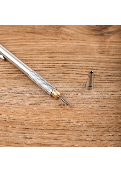 2.0mm 6 Adet Set D Haile Kawaii Metal Mekanik Kalem Seti 0.3 0.5 0.7 0.9 1.3 2.0mm Hb Otomatik Kalemler Okul Ofis Yazma Kırtasiye Tedarik (Yurt Dışından)