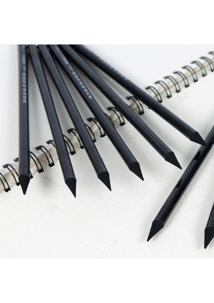 24 Parça Kutulu Ahşap Olmayan Grafit Kalemler Yumuşak All-Graphıte Eskiz Çizim Sanatçı Kalem Seti Sanat Kömür Tam Grafit NO.C7346 (Yurt Dışından) fiyatları