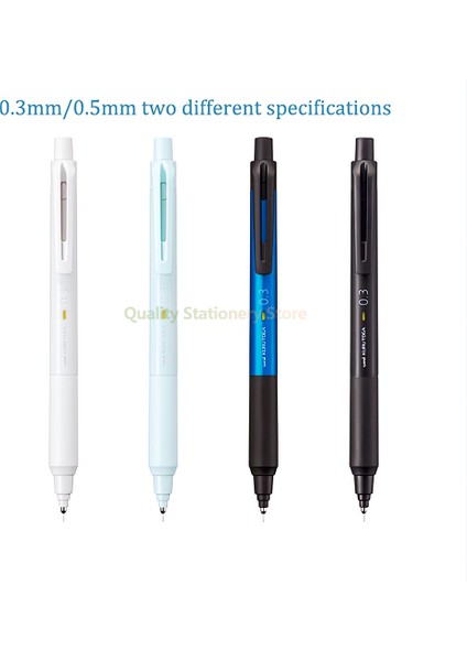 Mavi 0.5mm Uni Mekanik Kurşun Kalem Kuru Toga Okul Malzemeleri Kendiliğinden Dönen Kurşun M3/5-Ks Ofis Aksesuarları 0.3/0.5mm Kırtasiye Sanat Çizim (Yurt Dışından) fırsatları