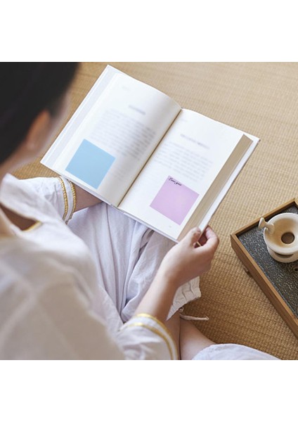 Mavi 50 Yaprak Şeffaf Yayınlandı Yapışkan Not Pedleri Bloknotlar Papeleria Kırtasiye Ofis Kawaii Pozisyon Dergisi Malzemeleri Okul L4T4 (Yurt Dışından) indirimleri