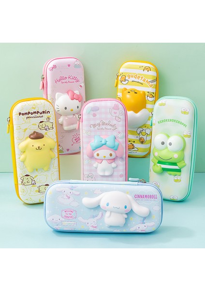 A11 Sanrio Pu Büyük Kapasiteli Kalem Kutusu Kawaii Hellokitty Cinnamoroll Melodi Okul Kalem Çantası Kılıfı Kalem Kutusu Malzemeleri Kırtasiye (Yurt Dışından) modelleri