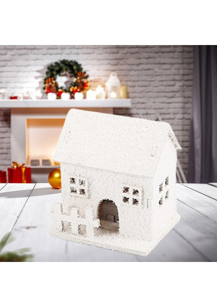 LED Snowflake House Süsleme Işık Noel Dekorasyonu Için Noel Dekorasyonu 8.3cmx7.3cmx9.3cm (Yurt Dışından) indirimleri