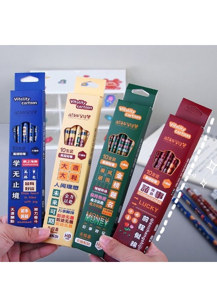 A2 10 Adet Grafit Kalem Seti Kore Kawaii Kırtasiye Kalemler Çocuklar Için Okul Yazma Çizim Sanat Malzemeleri (Yurt Dışından) fırsatları