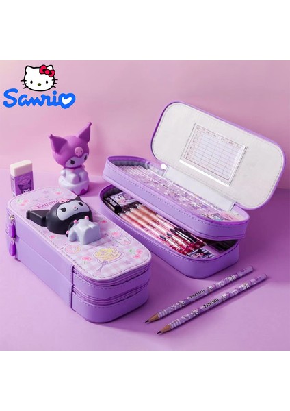 Sadece Kırtasiye Kutusu Sanrio Karikatür Sevimli Kalem Çantası Kawaii Hello Kitty Cinnamoroll Melodi Kalem Kutusu Kıpır Kıpır Oyuncaklar Sıkıştırılmış Kırtasiye Çantası Kalem Kutusu (Yurt Dışından) modelleri