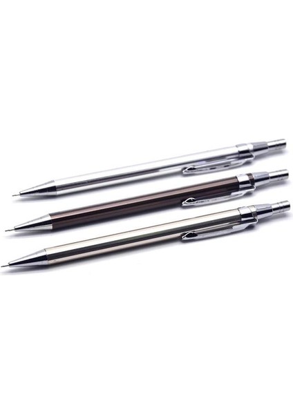 0.5mm Kalem Cccagya C026 0.5mm Mini Otomatik Kalem Metal Kalem Öğrenmek Ofis Kırtasiye Okul Yazma Hediye Kalem Otel Iş Yazma Kalem (Yurt Dışından)