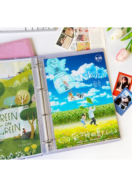A4 Şeffaf 10 Paket Fotoğraf Albümü Dolum Sayfaları Dosya Koruyucu 4 Delik 6×4 10×15 4 Telli Dosya Fotokartları Kartpostal Kart Defter (Yurt Dışından) indirimleri