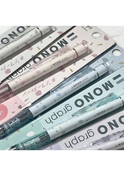 0.5mmyeşil Eşleştirme2 Tombow Mono Grafik Mekanik Kurşun Kalem 0.3mm/0.5mm Sınırlı Desen Sallama Kurşun Otomatik Kalem Çizim Dolum Öğrenci Ofisi (Yurt Dışından)