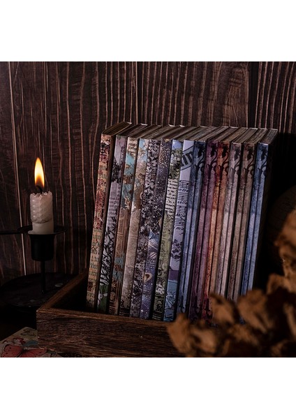 C Dimi 60 Yaprak Retro Kolaj Malzeme Kağıtları Vintage Kağıtlar Bloknot Deoc Scrapbooking Dıy Kart Günlüğü Albümü Önemsiz Günlük Planlayıcısı (Yurt Dışından)