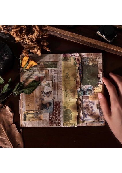 C Dimi 60 Yaprak Retro Kolaj Malzeme Kağıtları Vintage Kağıtlar Bloknot Deoc Scrapbooking Dıy Kart Günlüğü Albümü Önemsiz Günlük Planlayıcısı (Yurt Dışından) indirimleri