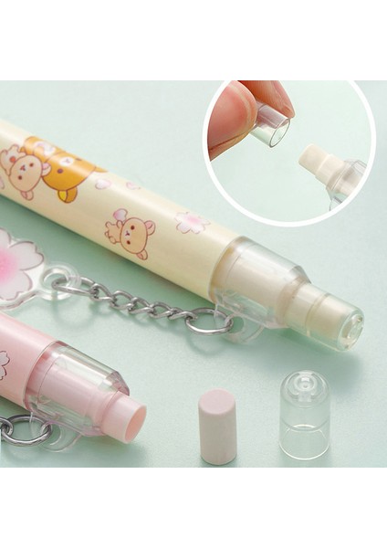 1 Adet Rastgele 0.7mm 0.5/0.7mm Sevimli Otomatik Kalemler Kawaii Karikatür Ayı Mekanik Kurşunkalemler Öğrenci Çocuk Hediyeler Kore Kırtasiye Okul Malzemeleri (Yurt Dışından) fırsatları