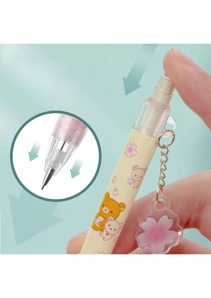 1 Adet Rastgele 0.7mm 0.5/0.7mm Sevimli Otomatik Kalemler Kawaii Karikatür Ayı Mekanik Kurşunkalemler Öğrenci Çocuk Hediyeler Kore Kırtasiye Okul Malzemeleri (Yurt Dışından) indirimleri