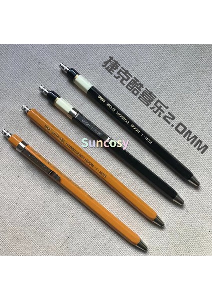 2.0mm 3b 12 Adet (1 Kutu) Koh-I-Noor Toison D'or Kurşun Tutucu Klipsli Veya Klipssiz, 2mm Kurşun, Çaplı Mekanik Debriyaj Kurşun Tutucu Kalem (Yurt Dışından)