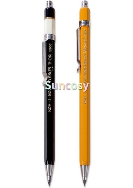 2.0mm 3b 12 Adet (1 Kutu) Koh-I-Noor Toison D'or Kurşun Tutucu Klipsli Veya Klipssiz, 2mm Kurşun, Çaplı Mekanik Debriyaj Kurşun Tutucu Kalem (Yurt Dışından)