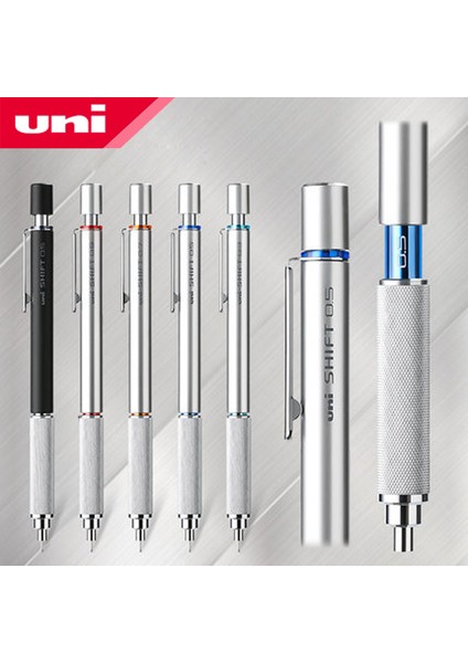 5 Paket 0.9 mm Kurşun Uni Mekanik Kurşun Kalem Lapiceros 0.3/0.4/0.5/0.7/0.9 mm Shift Boru Kilit Metal Otomatik Kalemler Anti-Kırık Çekirdek Okul Malzemeleri (Yurt Dışından)