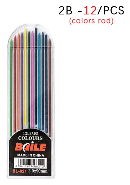 Renk Kurşun 2b Ofis Mekanik Kurşunkalemler 2.0 mm 2b Kurşun Tutucu Ressamlığı Çizim Kalem Seti 10/12 Parça Yazma Okul Hediyeleri Kırtasiye Talepleri (Yurt Dışından) fiyatları