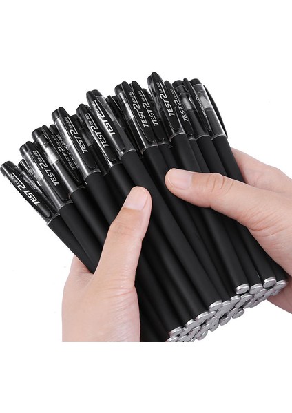 Set B-8 Siyah Kalem Jel Kalem Dolum Seti Okul Malzemeleri Siyah Mavi Kırmızı Mürekkep Rengi 0.5mm Geri Çekilebilir Tükenmez Kalemler Iş Öğrenci Okul Ofis (Yurt Dışından) indirimleri