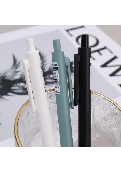 Karışık Kit 6 Adet 0.5 mm Basit Plastik Mekanik Kurşunkalemler Öğrenci Çizim Yazma Itici Kalem Basın Kalem Uçları ile Otomatik Kalemler (Yurt Dışından)