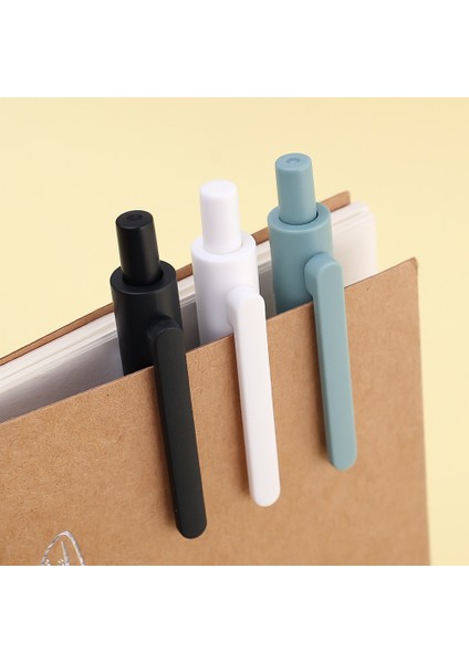 Karışık Kit 6 Adet 0.5 mm Basit Plastik Mekanik Kurşunkalemler Öğrenci Çizim Yazma Itici Kalem Basın Kalem Uçları ile Otomatik Kalemler (Yurt Dışından)