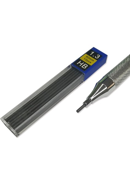 1 Adet 2.0mm Kurşun ile 0.3/0.5/0.7/0.9/1.3/2.0mm Mekanik Kurşun Kalem Ofis Okul Yazma Sanat Boyama Araçları Metal Otomatik Kalemler Yaratıcı Kırtasiye (Yurt Dışından)