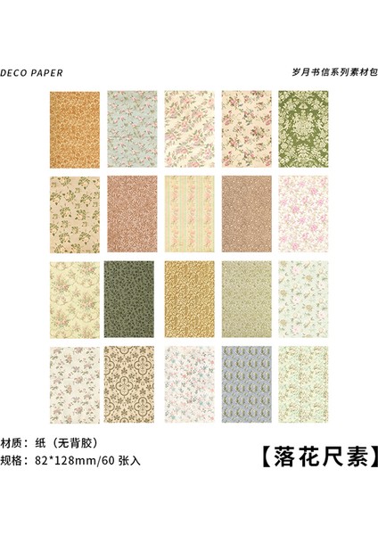 Stil 4 60 Adet Vintage Kahve Kağıdı Kolaj Scrapbooking Dergisi Malzeme Kart Yapımı Dıy Retro Kitap Sayfası Şiir Yaratıcı Not Kırtasiye (Yurt Dışından) fiyatları