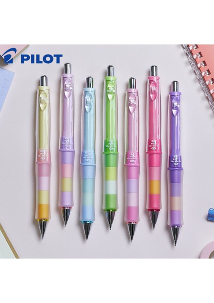 H Pılot Mekanik Kurşun Kalem HDGCL-50R 0.5mm Sallamak Kalem Öğrenci Özel Anti-Yorgunluk Yumuşak Tutkal Kavrama Sevimli Okul Kırtasiye (Yurt Dışından)