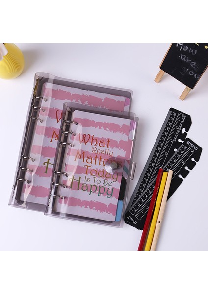 Siyah A7 5 Adet/takım A5 A6 A7 Defter Dergisi Dolgu Spiral Planlayıcısı Endeksi Bölücü Ekleme Dolum 6 Delik Gevşek Yaprak Gündem Kırtasiye Ofis (Yurt Dışından)
