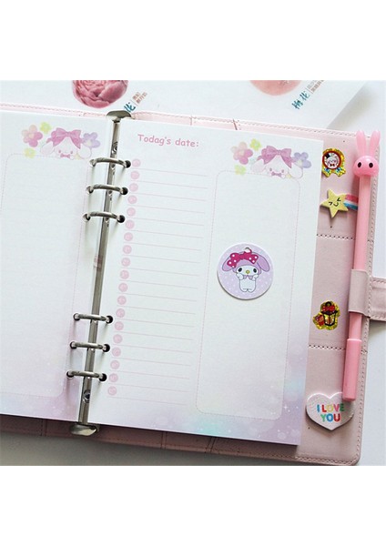 Dizin Sayfası 3 A5 A5 A6 Sevimli Renkli Defter Gevşek Yaprak Not Defteri Dolum Dıy Günlüğü Kapak Acıbadem Kurabiyesi Bağlayıcı Gündem Kabuk Spiral Dolum Sayfaları (Yurt Dışından) indirimleri