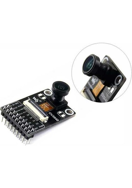 OV5640 Kamera Kartı (B) - 5mp (2592X1944) Balıkgözü Lens