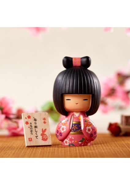 Koleksiyonluk Için Kokeshi Doll Bayanlar El Sanatları (Yurt Dışından) modelleri
