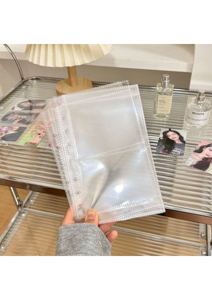 2 Izgara A6 10 Adet/paket A6 Lazer Kpop Fotocard Bağlayıcı Kollu Idol Fotoğraf Kart Tutucu Fotocardlar Albümü Saklama Çantası (Yurt Dışından)