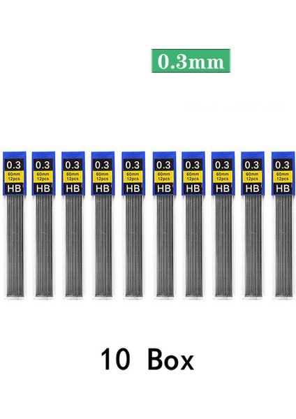 10 Adet 0.3mm Kurşun Metal Mekanik Kurşun Kalem 0.3 0.5 0.7 0.9 1.3 2.0mm Öğrenciler Sanat Çizim Tasarım Hb Siyah Kurşun Seti Bakır Paslanmaz Çelik Malzemeler (Yurt Dışından)