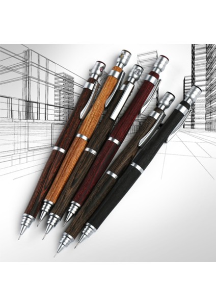 0.5mm Siyah Kahverengi Japonya Pılot Mekanik Kurşun Kalem S20 0.3/0.5mm Hippo Ahşap Kutup Düşük Ağırlık Merkezi Profesyonel Çizim Aktivite Kalemi Giftift (Yurt Dışından) modelleri
