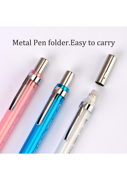 0.5mm Siyah Japonya Pentel Düşük Ağırlık Merkezi Mekanik Kurşun Kalem Metal Kalem Kavrama PG-METAL350 Profesyonel Şartname 0.3/0.5/0.7/0.9 (Yurt Dışından) indirimleri