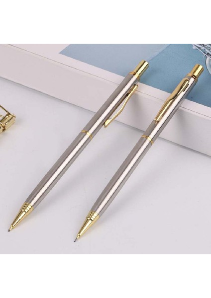 Siyah Yüksek Kaliteli Tam Metal Mekanik Kurşunkalemler 0.5mm Tasarım Boyama Otomatik Kalem Okul Malzemeleri Kore Kırtasiye (Yurt Dışından) modelleri