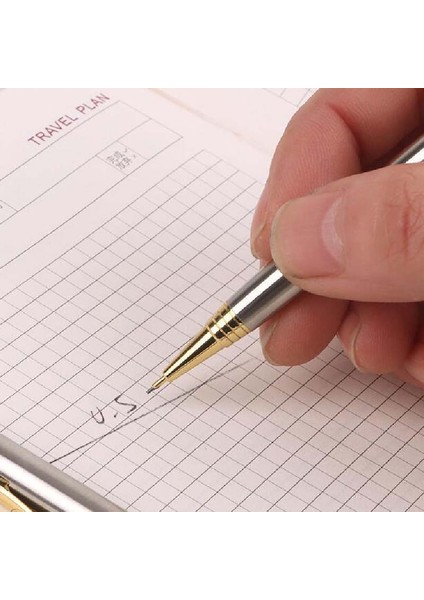 Siyah Yüksek Kaliteli Tam Metal Mekanik Kurşunkalemler 0.5mm Tasarım Boyama Otomatik Kalem Okul Malzemeleri Kore Kırtasiye (Yurt Dışından) fırsatları
